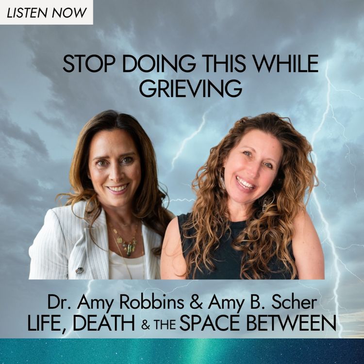 cover art for Stop Doing This While Grieving | Amy B. Scher