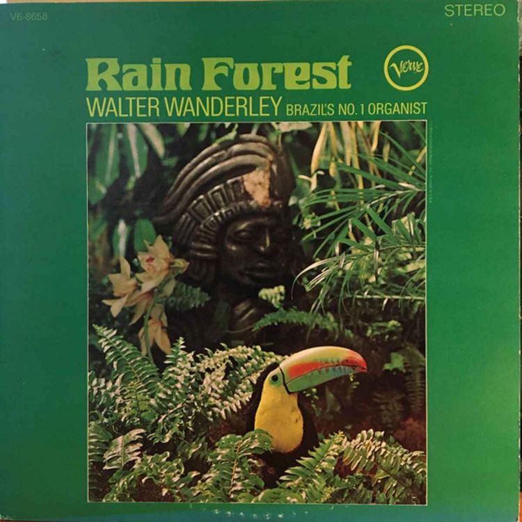 cover art for 554 Album Review - Walter Wanderly - Rain Forest with Peter Gardow