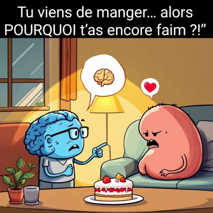 cover art for Tu viens de manger… alors POURQUOI t’as encore faim ?!