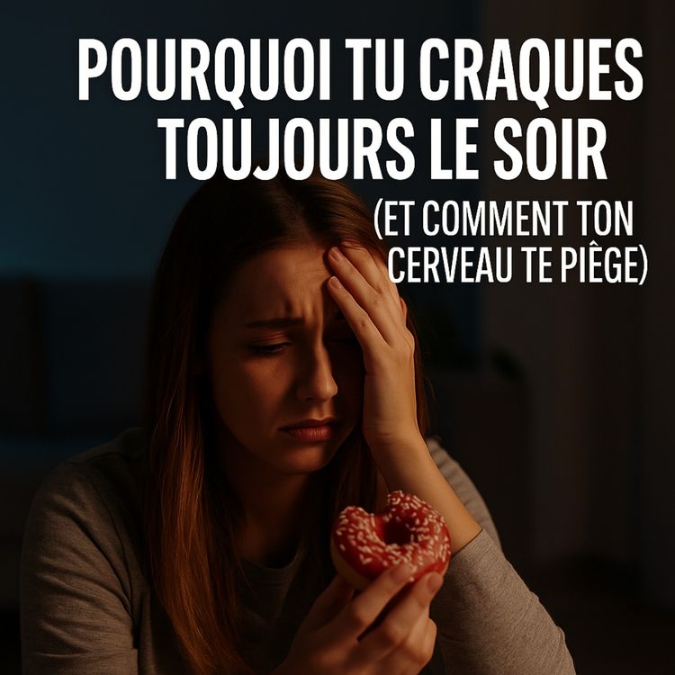 cover art for Pourquoi tu craques toujours le soir ( et comment ton cerveau te piège)?