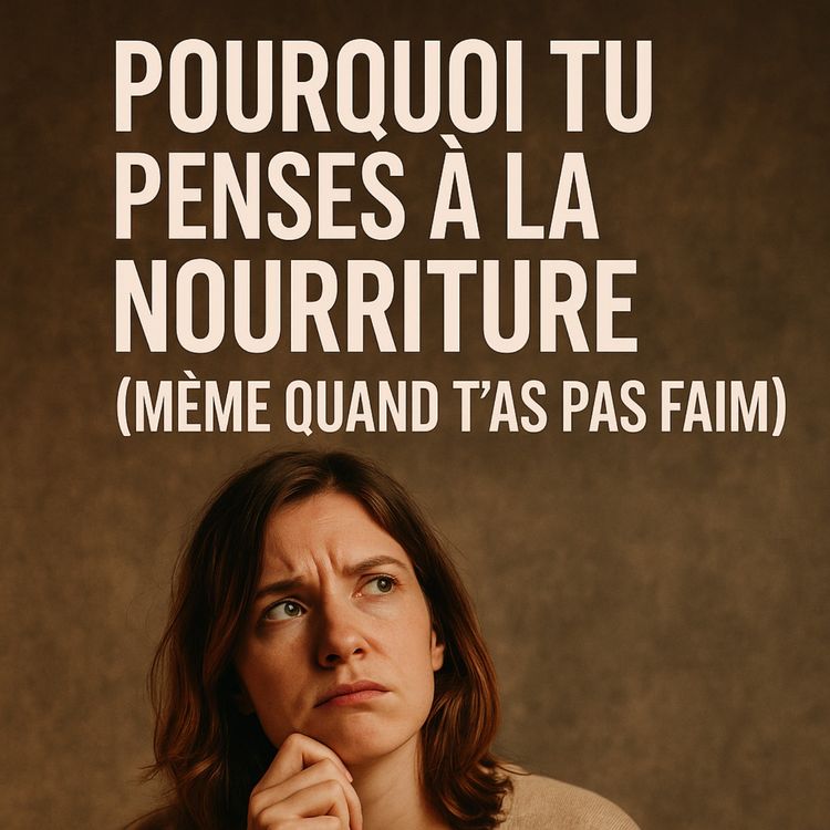 cover art for Pourquoi tu penses à la nourriture tout le temps (même quand t’as pas faim)