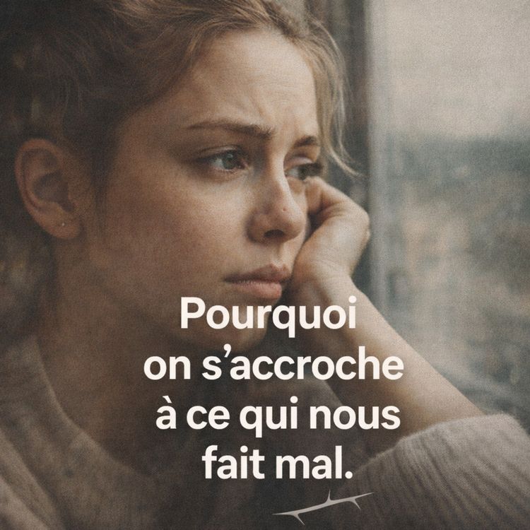 cover art for Pourquoi on s'accroche à ce qui nous fait mal?