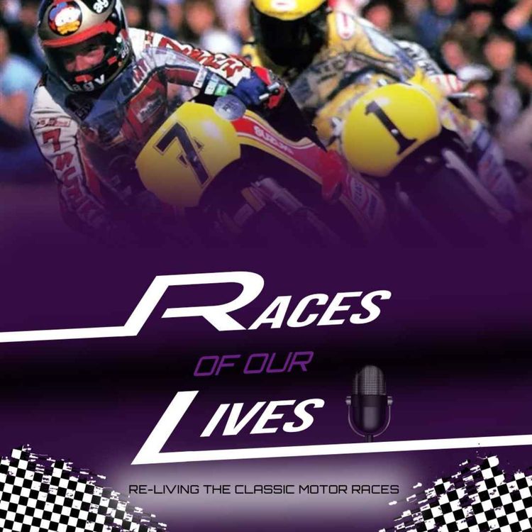 cover art for E7 - MotoGP 1979 Silverstone - Barry Sheene v Kenny Roberts (ft. Steve Parrish)