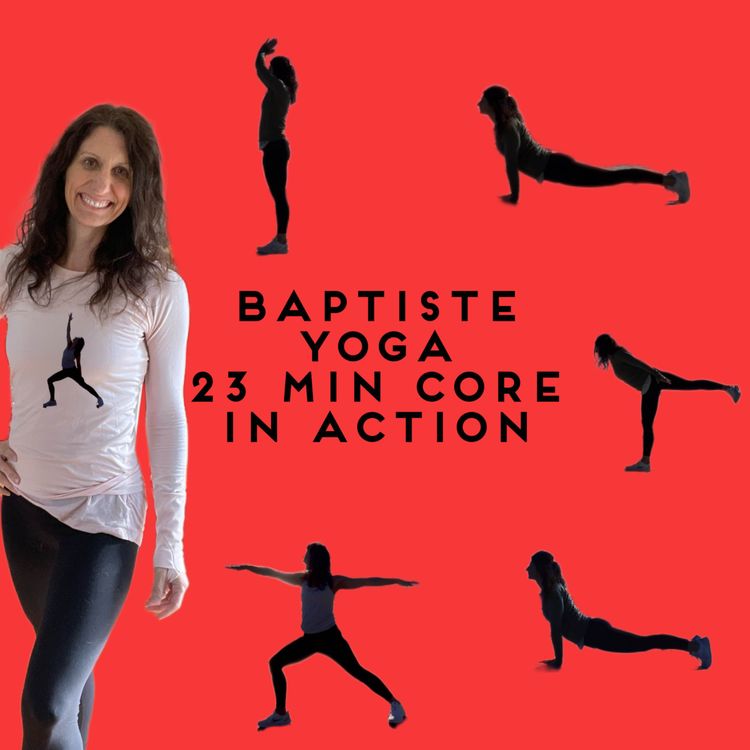 cover art for 23 min core yoga 