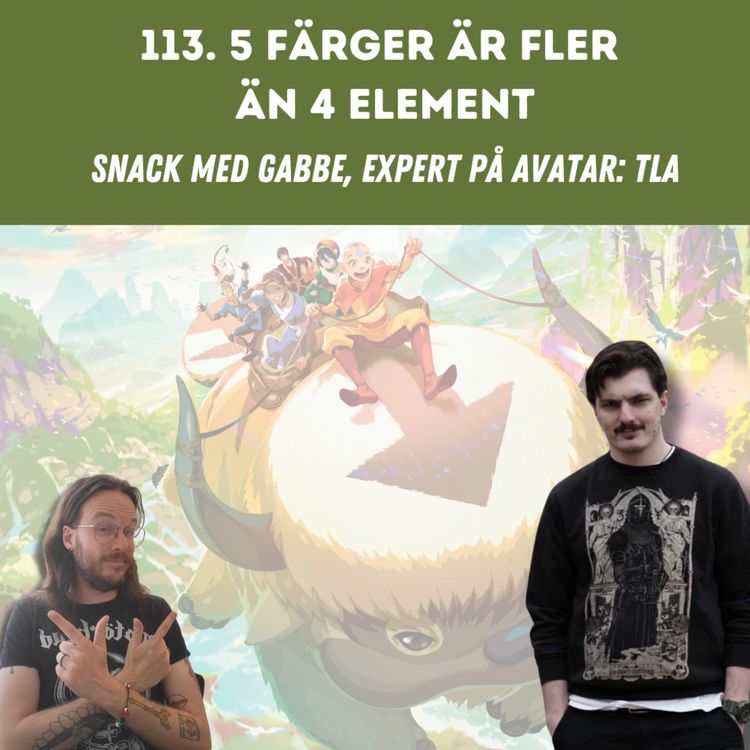 cover art for 113. 5 färger är fler än 4 element