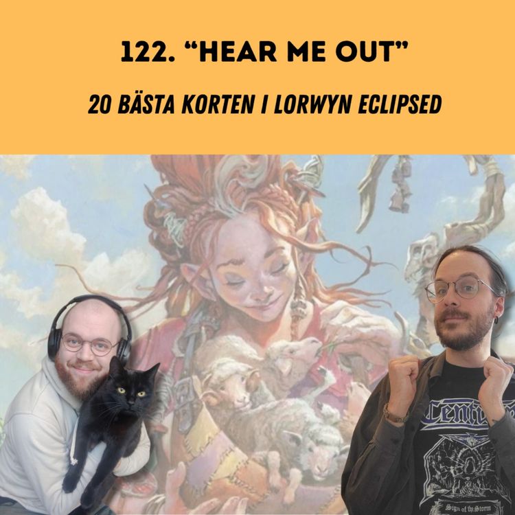 cover art for 122. "Hear me out"