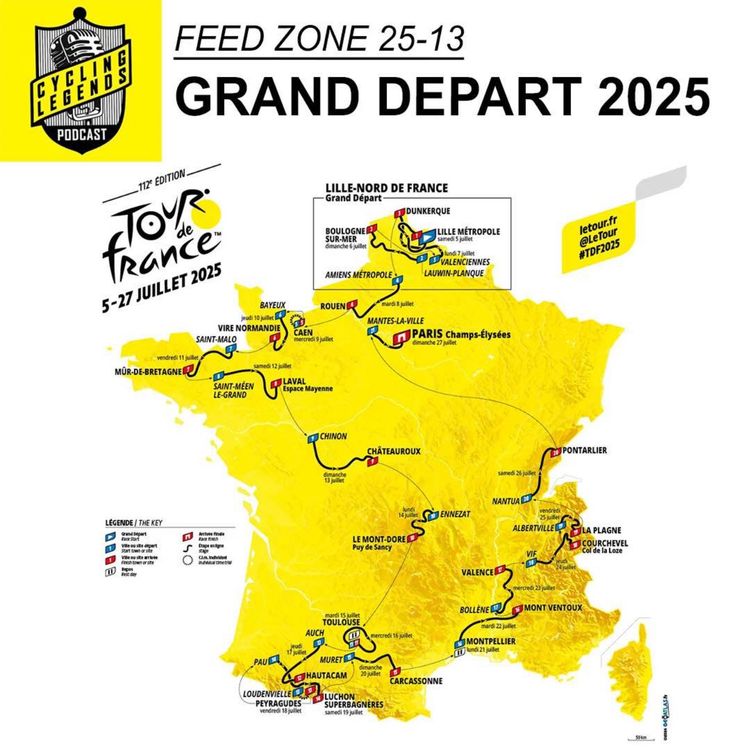 cover art for Feed Zone - Grand Depart 2025