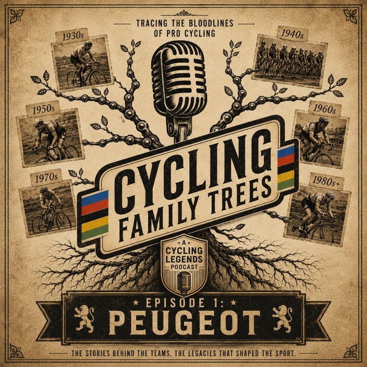 cover art for Cycling Family Trees Episode 1 - Peugeot
