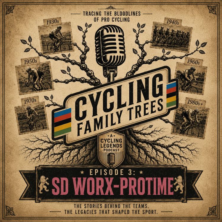 cover art for Cycling Family Trees Episode 3 - SD Worx-Protime