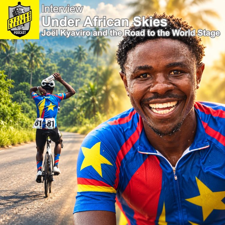 cover art for Under African Skies: Joël Kyaviro and the Road to the World Stage
