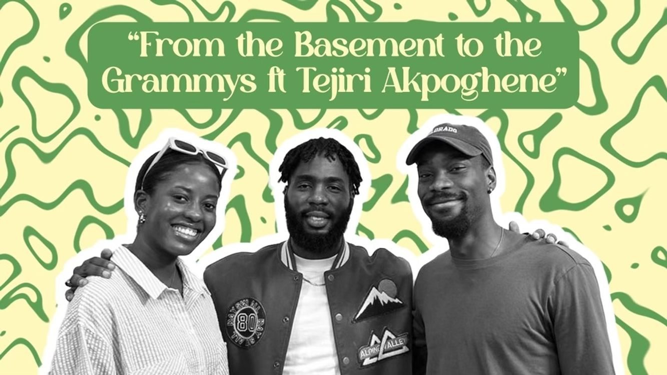 cover art for From the Basement to the Grammys Featuring Tejiri Akpoghene