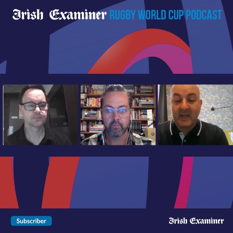 cover art for Rugby World Cup Podcast: Are Ireland really quarter-final favourites - the New Zealand view