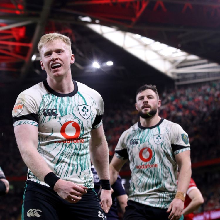 cover art for Irish Examiner Rugby Podcast: Ireland win in Cardiff 