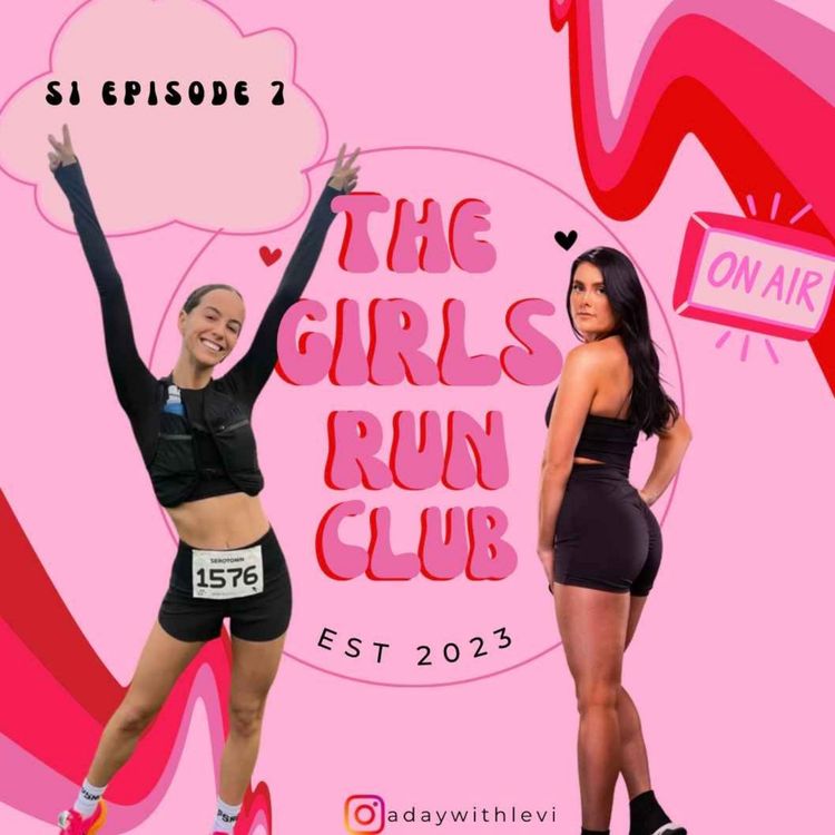 cover art for Gym girl to runner, half marathon training, calorie counting, food & not comparing yourself.