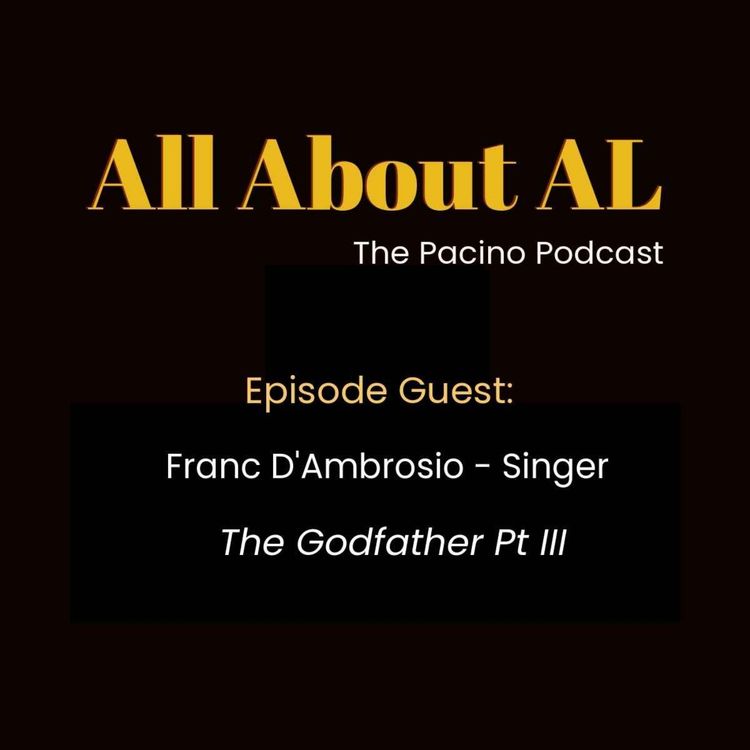 cover art for Episode 61: The Godfather Part III with Franc D'Ambrosio