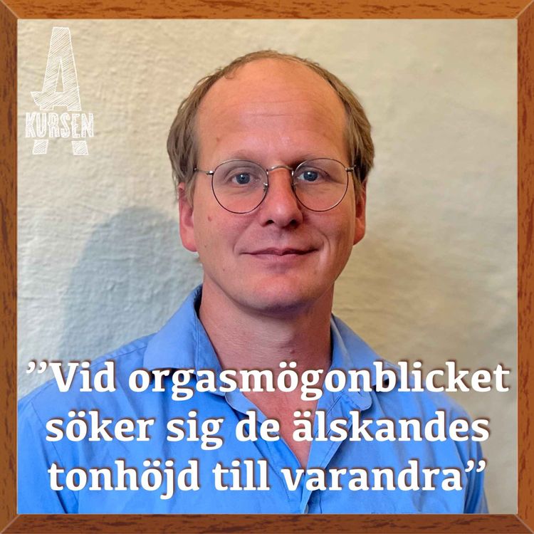 cover art for "Vid orgasmögonblicket söker sig de älskandes tonhöjd till varandra" (Överkursen i musikvetenskap med Mattias Lundberg)