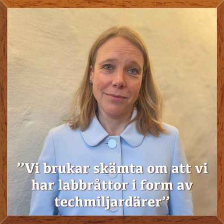 cover art for "Vi brukar skämta om att vi har labbråttor i form av techmiljardärer" (Överkursen i biologiskt åldrande med Sara Hägg)