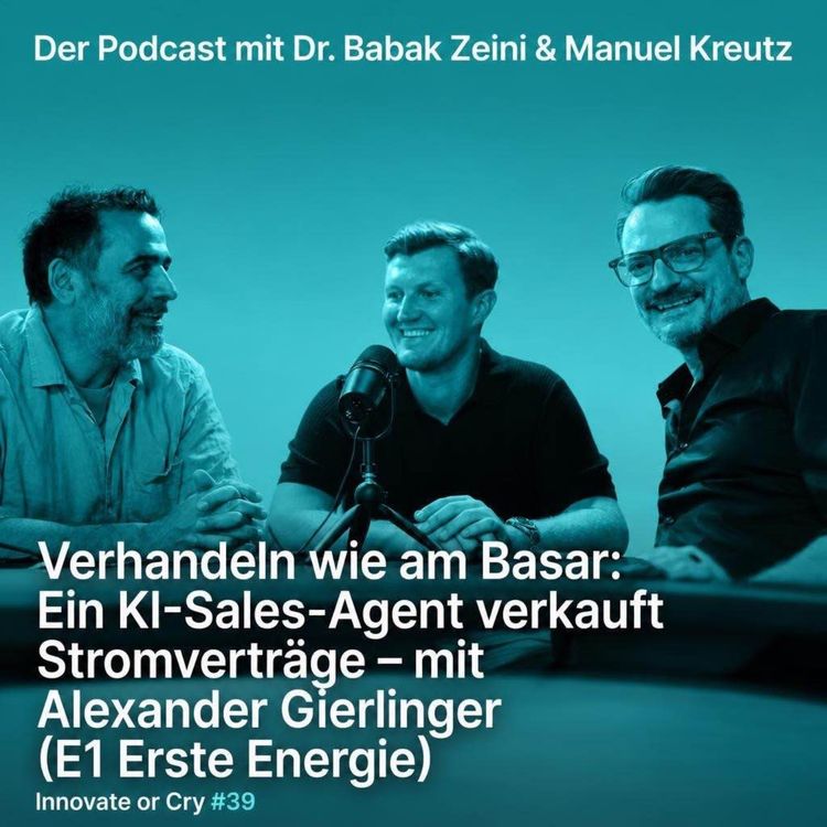 cover art for #39 - KI kann verkaufen: Wie Erste Energie mit einem Sales Agent Kunden gewinnt – mit Alexander Gierlinger