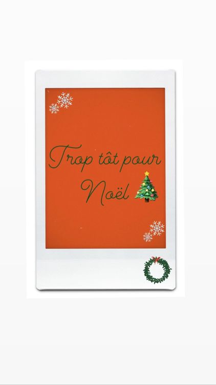 cover art for Trop tôt pour Noël. 