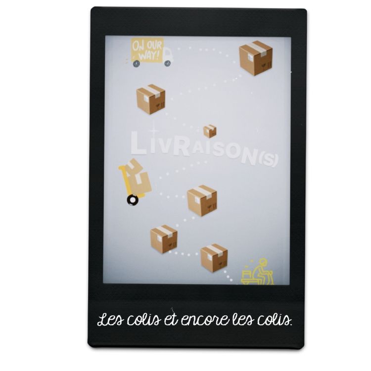 cover art for Les colis et encore les colis.