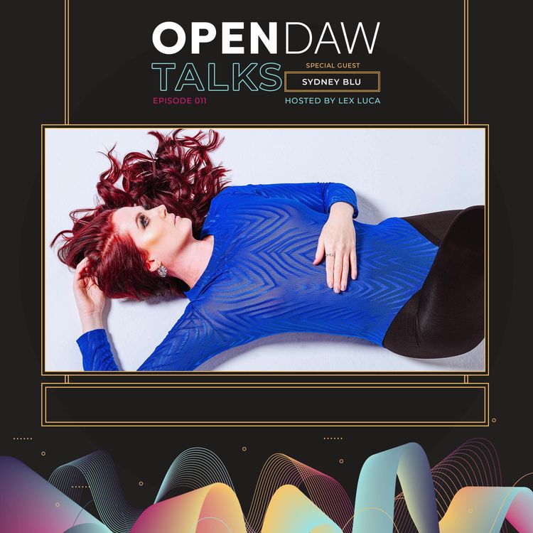 cover art for Sydney Blu: From local DJ to global success. Lessons from Deadmau5, Change The Beat, Blu Music & Blu Party series, Lessons from Deadmau5, forging your niche, music making process & creative practices , favour plug-ins, how to handle rejection