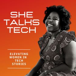 cover art for She Talks Tech