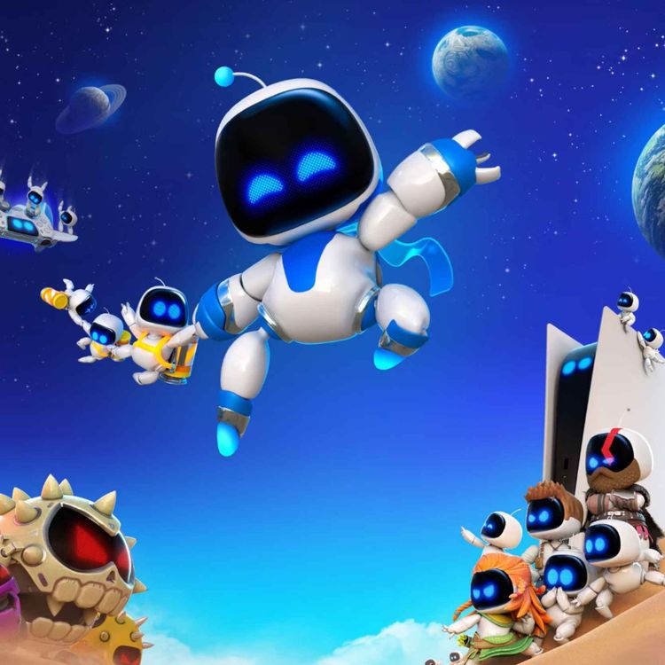 cover art for S02E18 PlayStation nostalgi med Astro Bot och rymdstrider