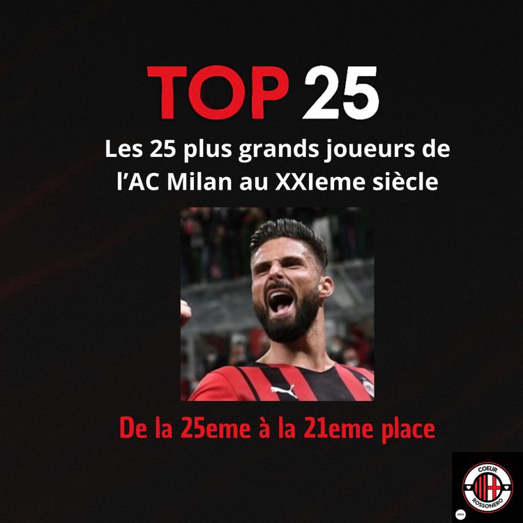 cover art for TOP 25 : Les plus grands joueurs de l' AC Milan au XXIeme siècle (part 1)
