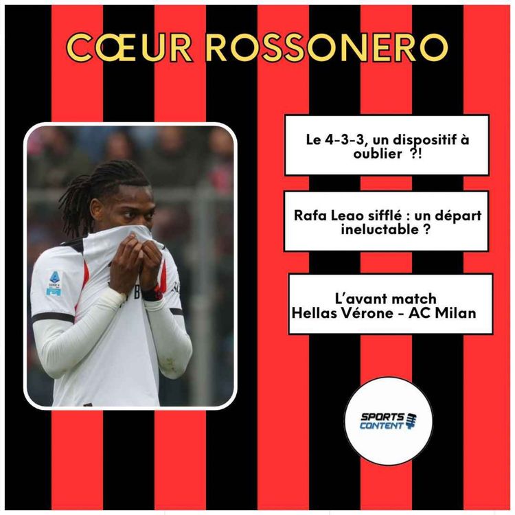cover art for #29 L'Hebdo : Déjà la fin du 4-3-3 et de Leao? Le Hellas Verone et Rivaldo!
