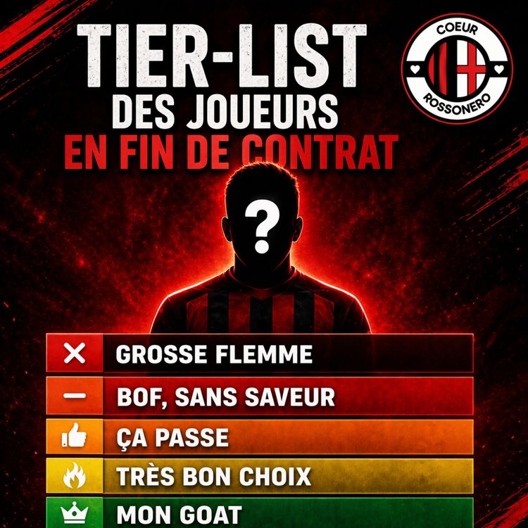 cover art for Hors Série : Tier List Mercato : les joueurs libres qu’il faut signer d’urgence !
