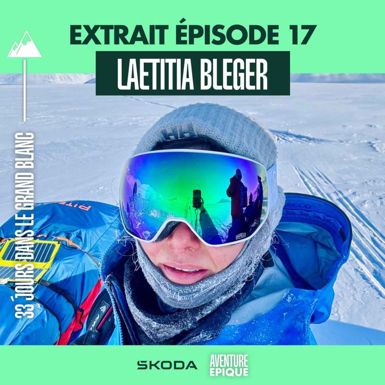 cover art for [EXTRAIT] Laetitia Bléger "33 jours dans le grand blanc"