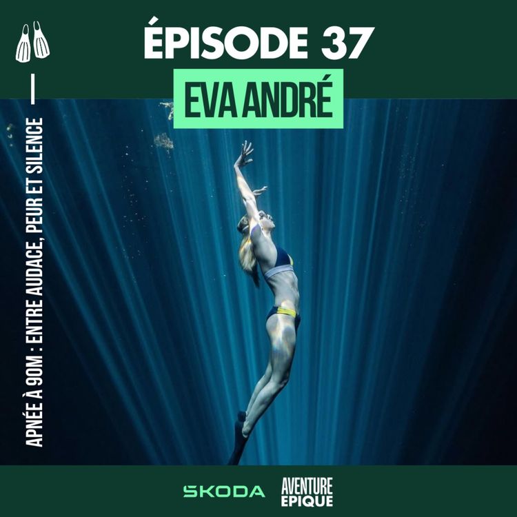 cover art for #37. Record d’apnée à 90 mètres : le plongeon vers l’extrême d'Eva André