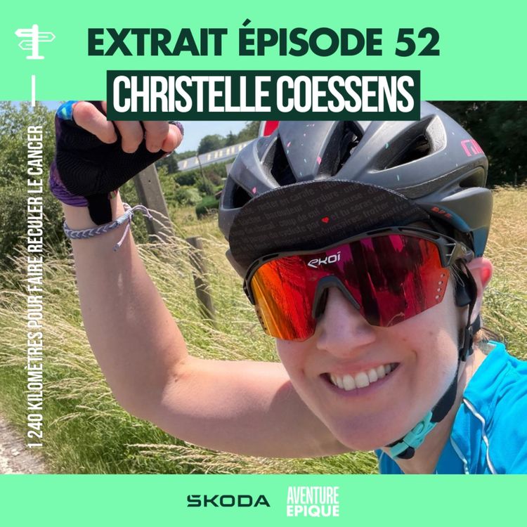cover art for [EXTRAIT] 1 240 kilomètres pour faire reculer le cancer : le défi de Christelle Coessens