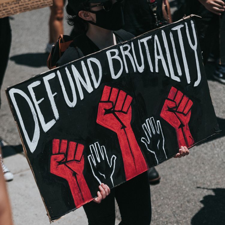 cover art for Defunding the police is the best route forward