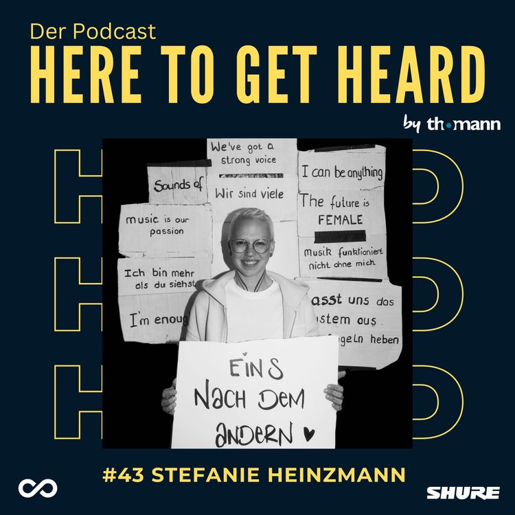 cover art for #43 Mit STEFANIE HEINZMANN über persönlichen Wachstum, die Kraft der Worte, Selbstfürsorge und ihre neue Single „Power“