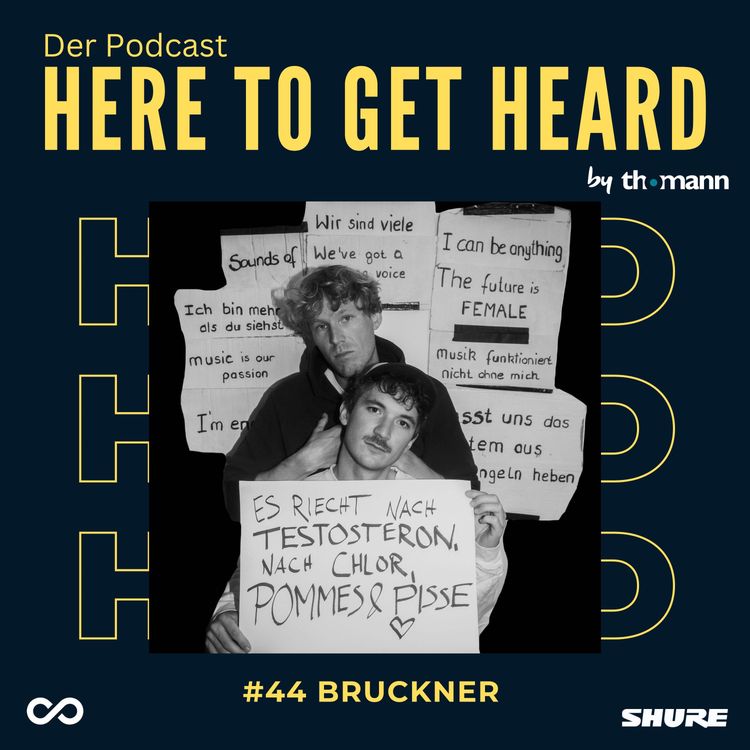cover art for #44 Mit BRUCKNER über Brüderschaft, musikalische Identität und die Zerrissenheit ihrer Generation
