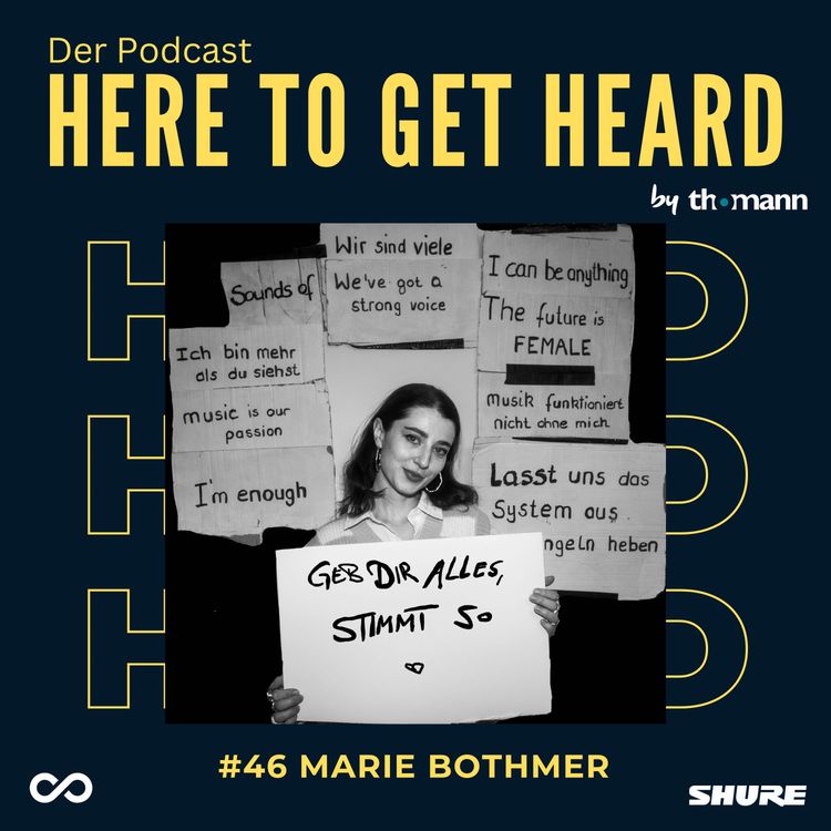 cover art for #46 Mit MARIE BOTHMER über Ironie, Gendern, ihre adlige Herkunft und unverhoffte Zwangspausen