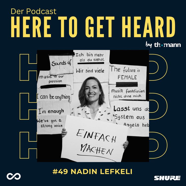 cover art for #49 Mit NADIN LEFKELI über Musik in Werbung, Voice Cloning und „Einfach machen“