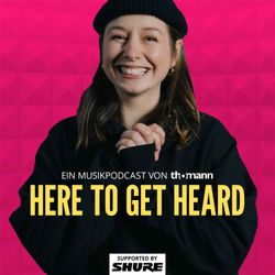 cover art for HERE TO GET HEARD