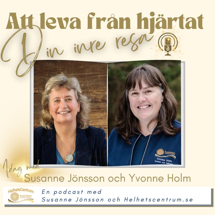 cover art for Yvonne Holm delar med sig av sina bästa tips om kreativitet och berättar varför det är en viktig del i hennes inre resa.