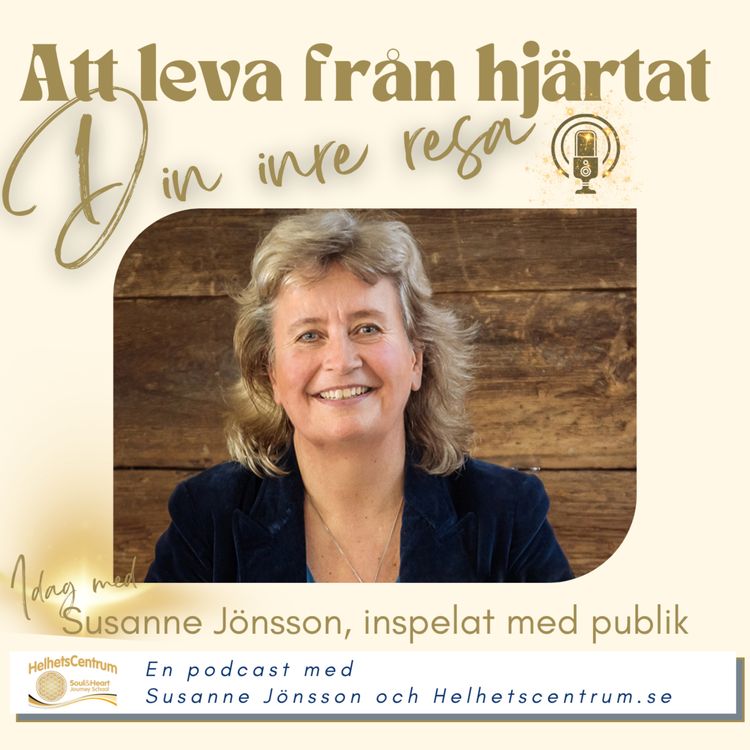 cover art for Om Hjärtmeditationen, glädje och ditt inre välmående med Susanne Jönsson