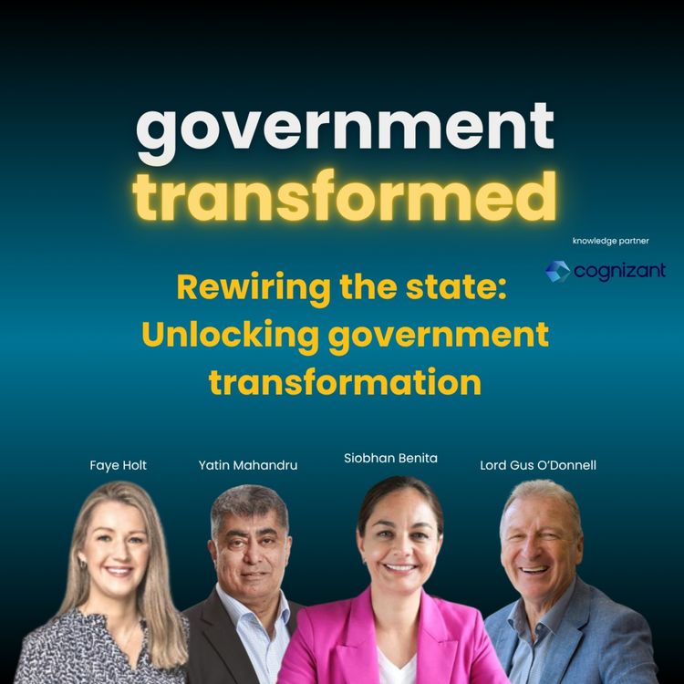 cover art for Rewiring the state: Reflections on how to unlock government transformation