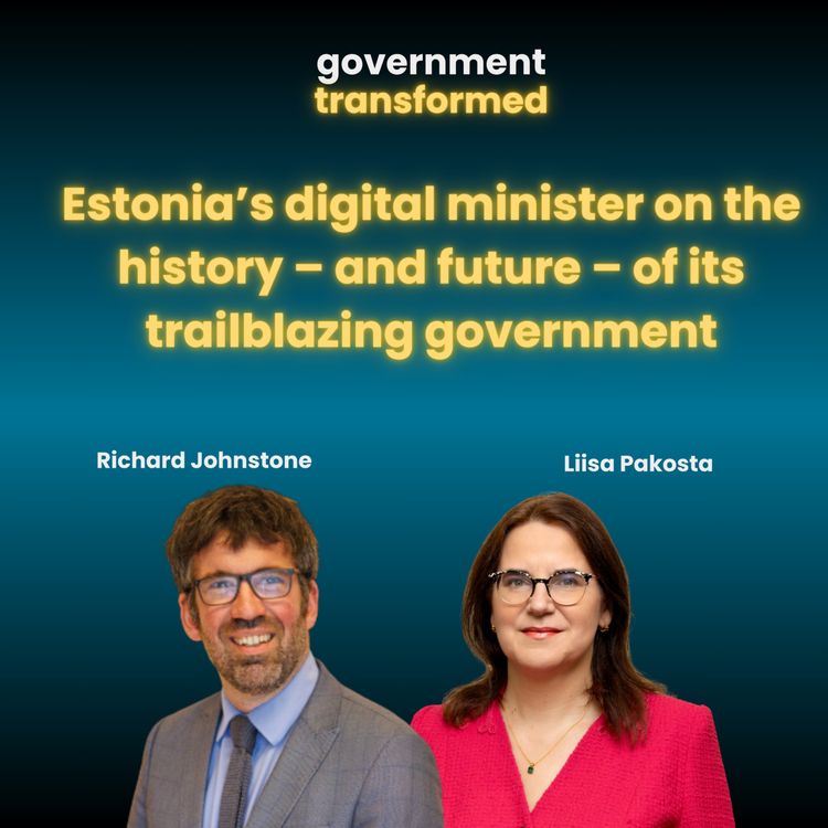 cover art for Estonia’s digital minister on the history – and future – of its trailblazing government