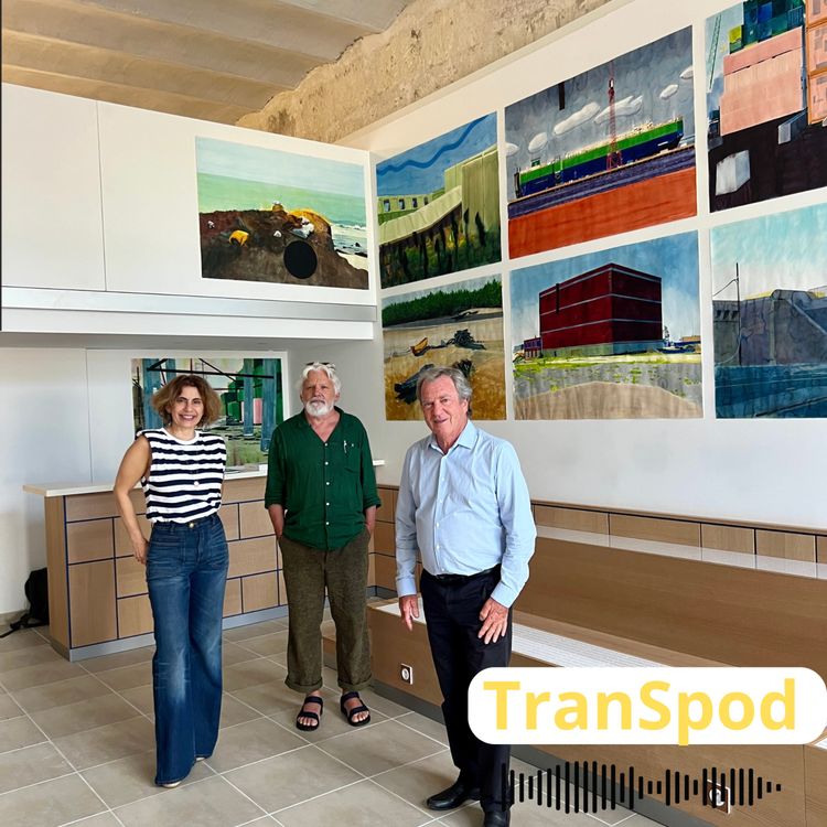 cover art for L’Interview :  Rencontre entre Raymond Vidil, président de Marfret et l’artiste Yvan Salomone 