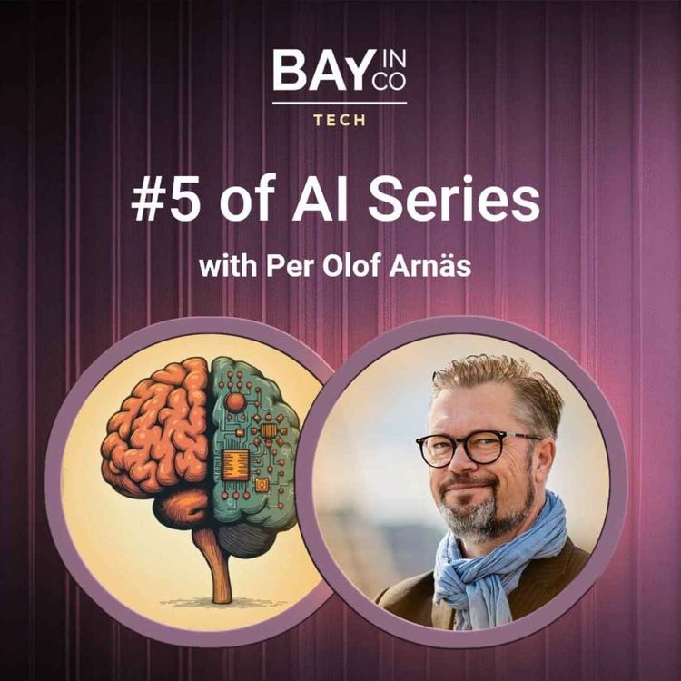 cover art for #5 of AI – Per Olof Arnäs – Explorative Learning, AI Pilots & the Digital Future of Chalmers Administration