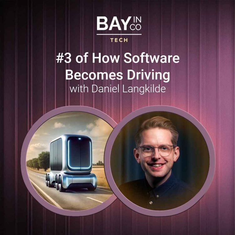 cover art for #03 of How Software Becomes Driving – Daniel Langkilde – When Autonomy Becomes a Data Problem