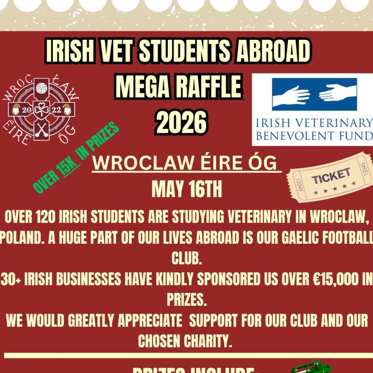 cover art for Matthew Ryan on Irish Vet Students Abroad Mega Raffle