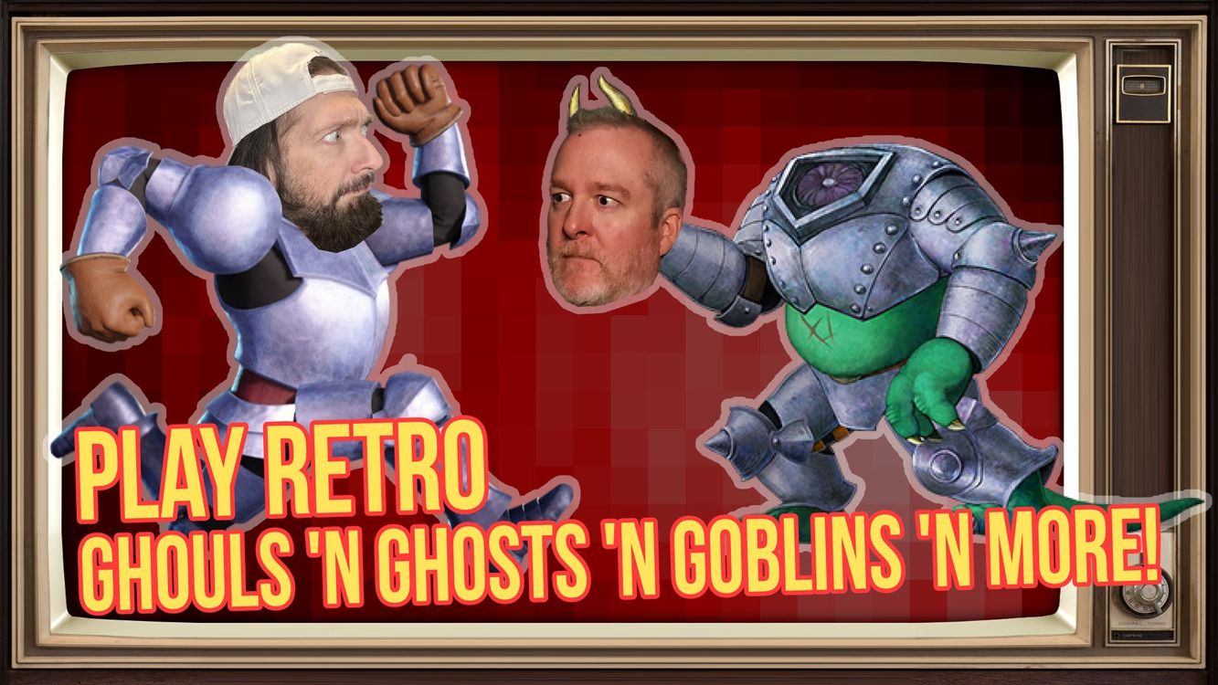 cover art for PLAY RETRO 84: Ghouls 'n Ghosts 'n Goblins and Gargoyles