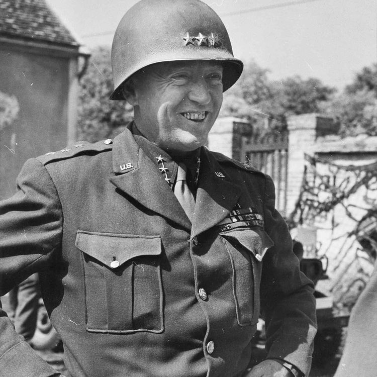 cover art for George Patton during World War II