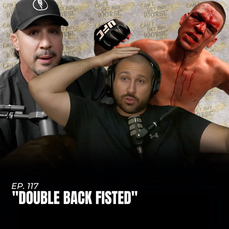 cover art for Ep. 117 "Double Back Fisted"